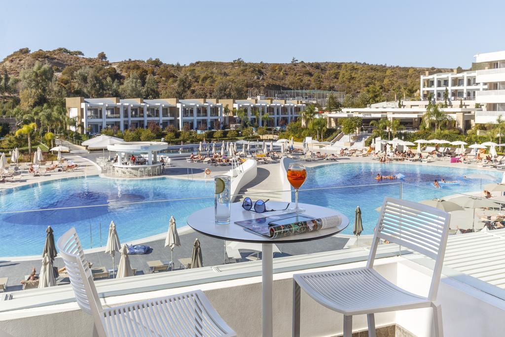 Princess Andriana Resort & Spa - Ultra All-Inclusive Kiotari Bagian luar foto