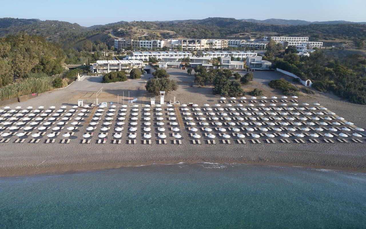 Princess Andriana Resort & Spa - Ultra All-Inclusive Kiotari Bagian luar foto